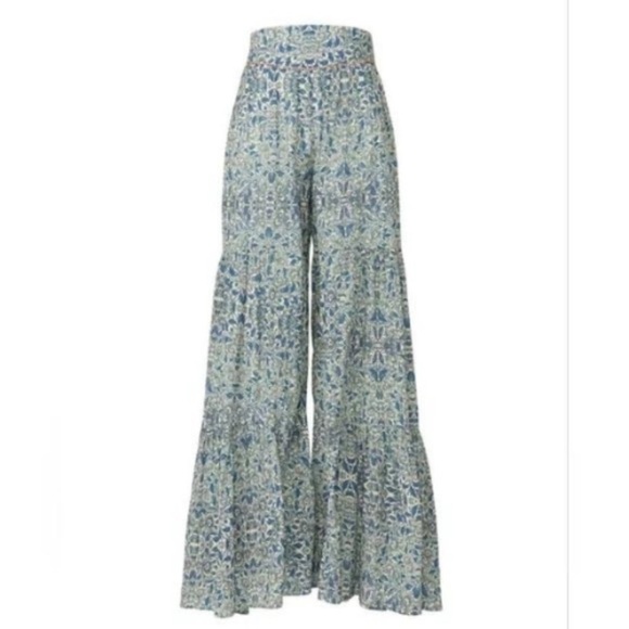 Carolina K Vicky flowy wide leg pants 30484 - Picture 5 of 14